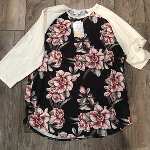 LulaRoe 3X Randy - Flowers NWT